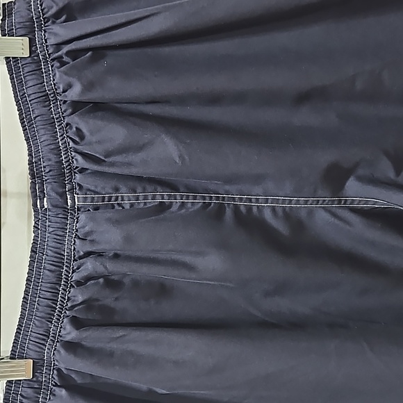 Men's TYR, Swim Trunks, Shorts, Navy Blue, Pockets, Elastic Waist, White Trim, M - Picture 10 of 11